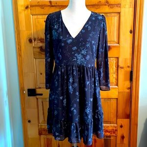 Madewell Ruffle Hem Minidress